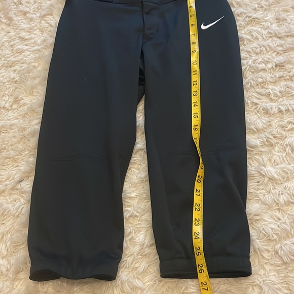 Nike baseball pants size youth small black girls boys softball baseball - Picture 2 of 7